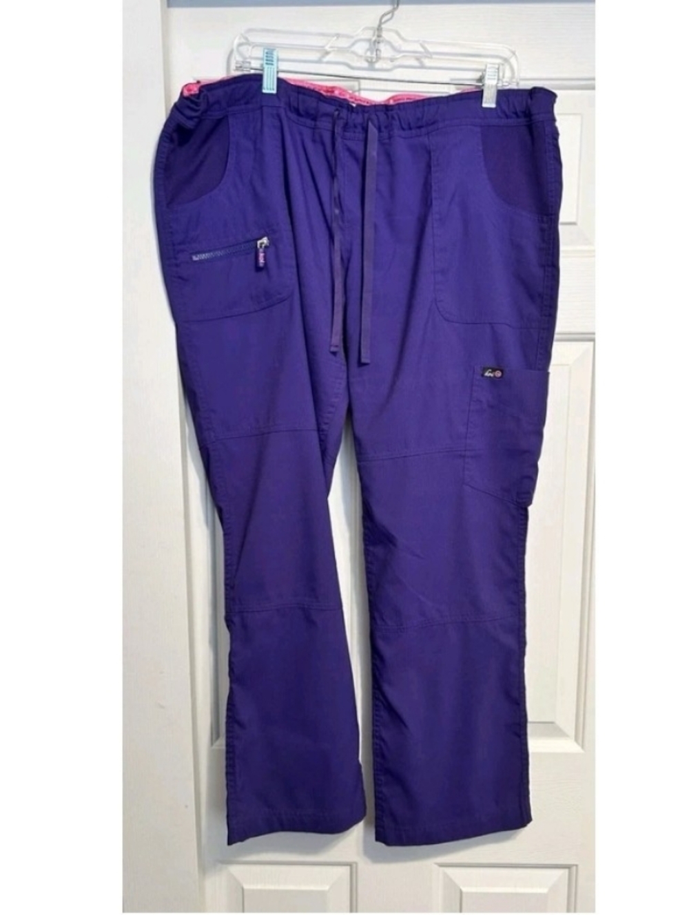 Koi Lite Peace Pant In Grape/purple X-large Petite (Only Worn Once.)